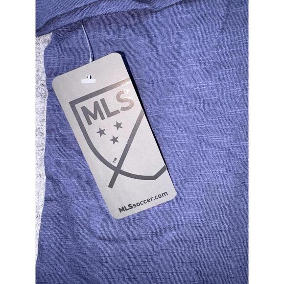Mitchell and Ness MLS Kansas City Sporting Soccer SS TShirt Mens Size 2XL Blue - Picture 4 of 15